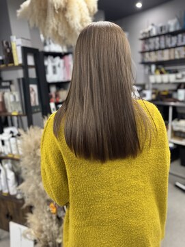 髪質改善カラー