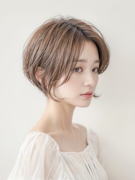 プラスリブ(Plus Lib) ショート×ナチュラルベージュ