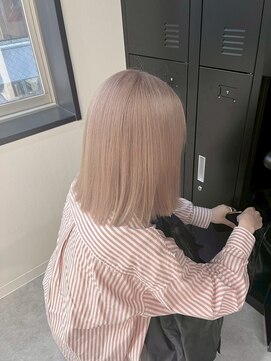 ペレ 栄店(PELE) 黒髪/クラゲヘアー/オリーブグレー/小顔/ココアベージュ/栄