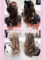 ディティカ ティア(Dityca tia)&nbsp;量産girlyハーフアップ４選【Shiraha】