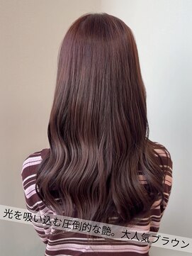 サラジュ 仁川店(SARAJU) 【Wカラー特化】森山担当 ブリーチなし×マロンブラウン