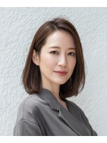 ハーツ(Hearts) きちんと感を引き立てる大人ボブヘアー