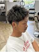 ハイライト×スパイキーショート