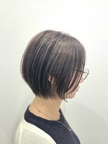 アカンサス バイ ミリー 高槻店(acanthus by milly)&nbsp;ドライヤーのみでまとまるショートボブに【高槻】