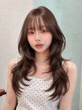 キャンディ 横浜(CANDY)&nbsp;横浜/横浜駅/学割U24/前髪カット/顔周りカット/インナーカラー
