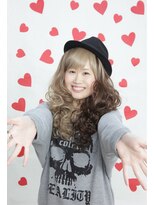 美容室イーナ(e na)&nbsp;アシンメトリーカラー巻きセット☆