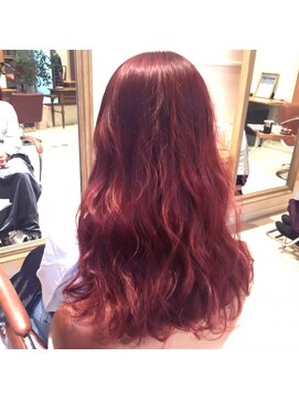 リゼル ユア 渋谷(RISEL YUA) カシスローズのふわふわロング