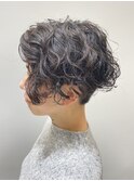 30代40代★大人かわいい無造作カール×マッシュショート