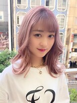 アールプラスヘアサロン(ar+ hair salon)&nbsp;スモーキーピンク
