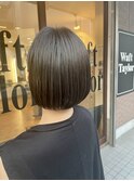お客様スタイル!ミニボブ