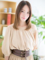 プリモア サロン ハナレ 綾瀬(primoA salon HANARE)&nbsp;綾瀬/髪質改善/ハイトーンカラーでうる艶髪エアストレートd