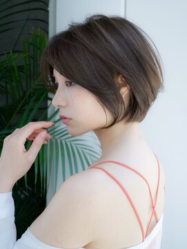 エインアンリー 表参道(AIN.ANLY.) 前髪なし大人ショートボブ20代30代40代【AIN.表参道】川原大地