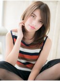 松戸/松戸駅/髪質改善/インナーグレージュ/前髪/ピンクベージュd