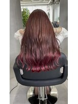 ジエクト カナウ(The Ect canow)&nbsp;ピンクブラウン/ピンク裾カラー/グラデーションカラー