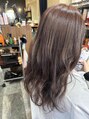 ヘアーメイク リボーン ムーヴ(hair make re:bbon move) ブリーチ歴有りですナチュラルなパープルブラウン