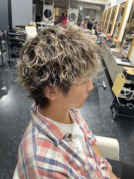 アイズ 本厚木(AIZU) 波巻きウルフ　ウルフパーマ　メッシュパーマ