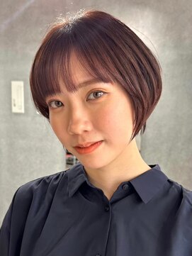 プルーヴ 秋葉原(prove) 30代40代大人女性/前髪ありショートボブ/ショートヘア/髪質改善