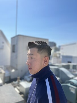 ヒロギンザ 横浜店(HIRO GINZA) skin fade crew style
