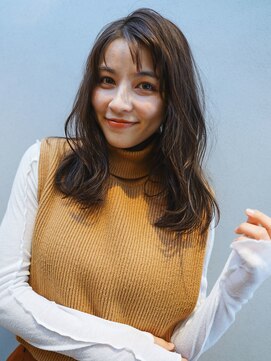 カンナ(Canna) エアリーロング/美髪/ピンクブラウン/髪質改善/TOKIO/20代/30代