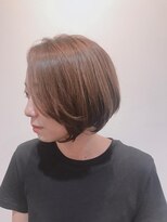 ヘアアンドアイラッシュ ココアンジェ くりえいと宗像店(Coco Ange)&nbsp;長持ちショートボブ