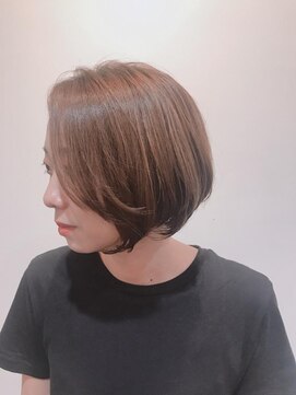 ヘアアンドアイラッシュ ココアンジェ くりえいと宗像店(Coco Ange) 長持ちショートボブ