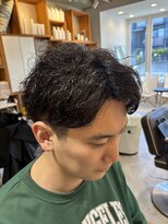 アメラボ(AmeLab)&nbsp;名古屋天白区梅ヶ丘大人メンズセンターパートメンズ美容室