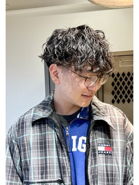 リフル 八王子(RIFULL) メンズパーマ　ツイスパ　波巻き　フェード