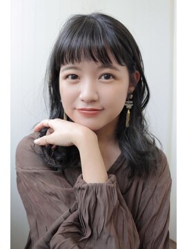 シゼン(shizen) 前髪が可愛いふわっとロング