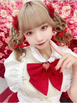 アールエーサロンモノクロ 秋葉原(RA SALON モノクロ) ハートなみなみツインテール