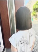 切りっぱなしボブ♪