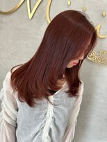 ミュウ(Miiiu)&nbsp;大人可愛い透明感立体感スカーレット×レイヤーカット