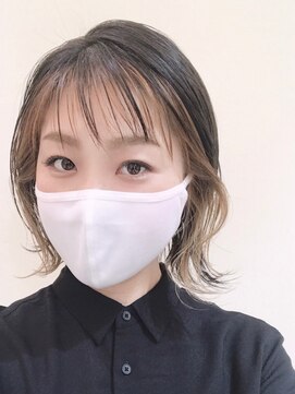 ワンラブ(ONELOVE) 外ハネミディアム インナーカラー