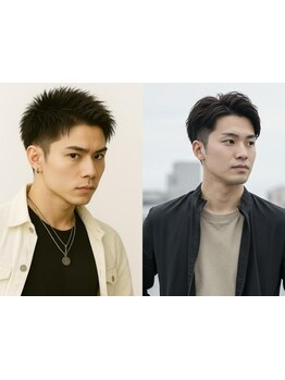 ビジネスシーンでもさりげないお洒落を!似合わせメンズカットでスタイリング楽々[横浜駅/学割U24/フェード]