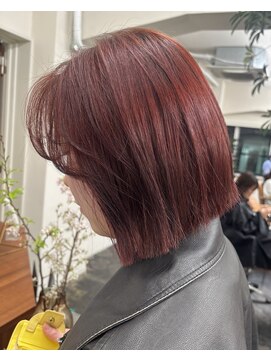 ガーランドギンザ(Garland Ginza) チェリーレッド　ミニボブ