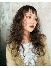 ニコヘアー(niko hair) オン眉パーマスタイル