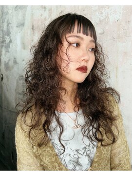 ニコヘアー(niko hair) オン眉パーマスタイル
