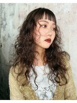 ニコヘアー(niko hair) オン眉パーマスタイル