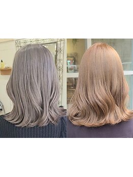 トレンドをおさえた貴方に似合うカラー♪ワンランク上のスタイルへ☆[柏/柏駅/ブリーチ/ダブルカラー]