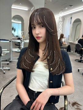 リッカ(LICCA) 【LICCA古賀愛】レイヤーチョコレートカラー/天神/天神韓国ヘア