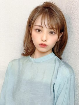 ラルユー 金山(LallYou) 2wayバングでイメチェン!顔まわりレイヤーくびれヘアが人気