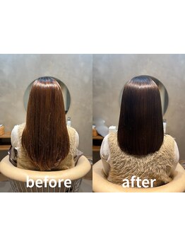 髪の状態を見極め、あなたに合ったトリートメントをご提案♪髪の芯から潤う美ツヤヘアに☆