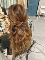 ヘアセットサロン アッシュ 神戸三宮(Ash)&nbsp;キレイめ×ゆるふわハーフアップ