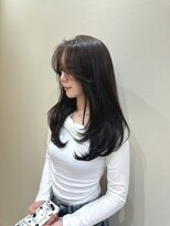 シェノン サントル(CHAINON CENTRE)&nbsp;梅田/黒髪/クラゲヘアー/オリーブグレー/小顔/ココアベージュ