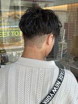 スウェル 船橋店(Swell)&nbsp;MEN’S HAIR/サーフカール/刈り上げセンターパート/船橋