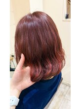 ヘアメイクスタジオ アビール 調布(abi‐ru)&nbsp;天然イメージおしゃれカラー