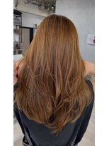 ハーシーバイアポロ 相模大野(HERSHE by apollo) ミディアムヘア/暗めカラー/グランマッシュ/レイヤーカット