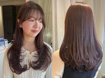 ザザ ZA/ZA 神楽坂の写真/青山でも展開の実力派在籍salon★<あなたらしい、でも新しい>を創る！春の垢抜け艶感カラーが35％OFF!