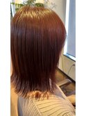 ピンクブラウン×ミネコラトリートメント　20代30代40代50代
