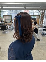 ソーソー(SoSo)&nbsp;ハーフツイン巻きミルクブラウン