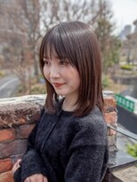 アルブ(alb.) 顔周りレイヤースタイル